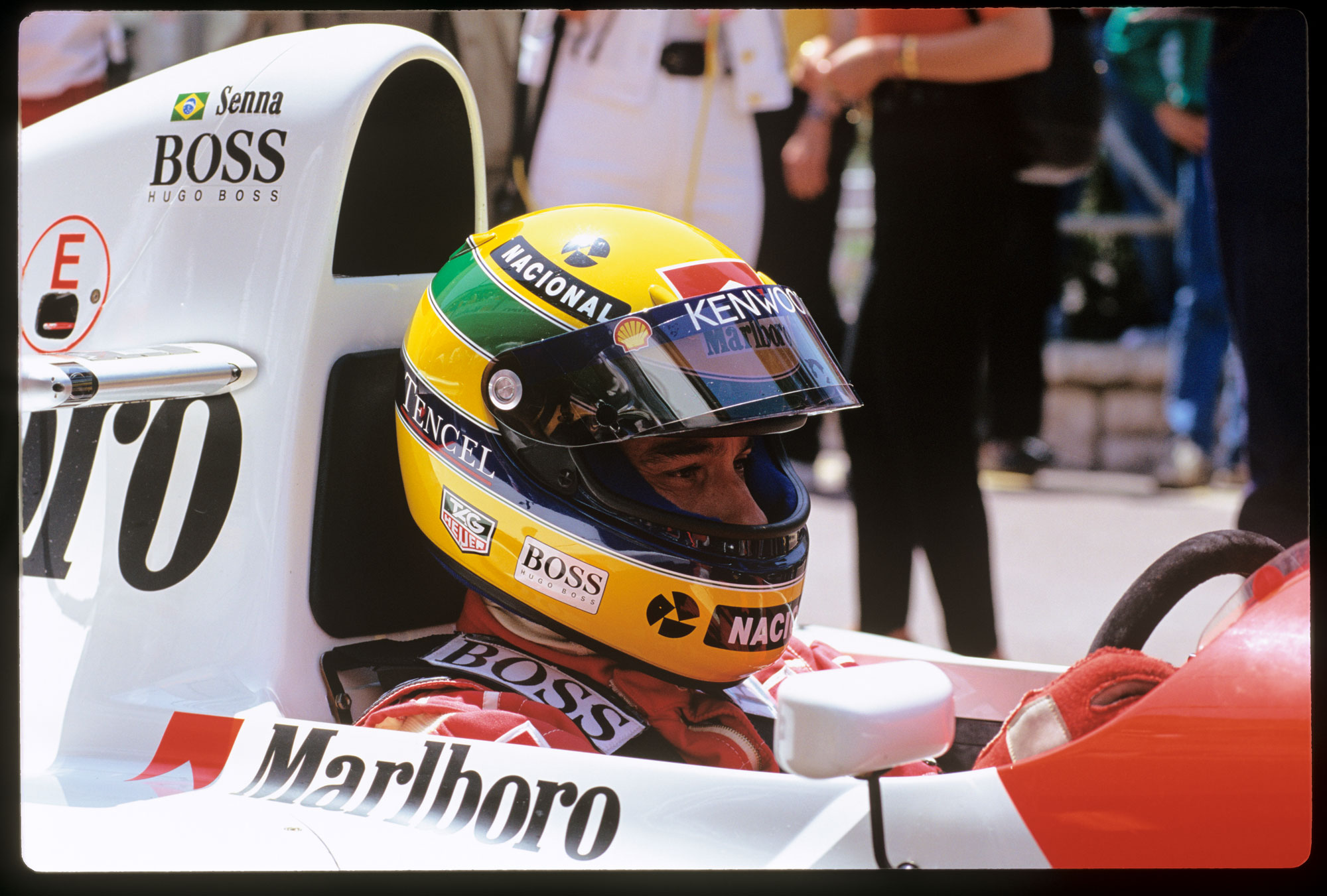 Ayrton Senna in Monaco - @Norio Koike (2)